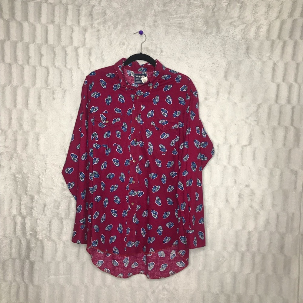 Wrangler Regular Fit Button Down Shirt